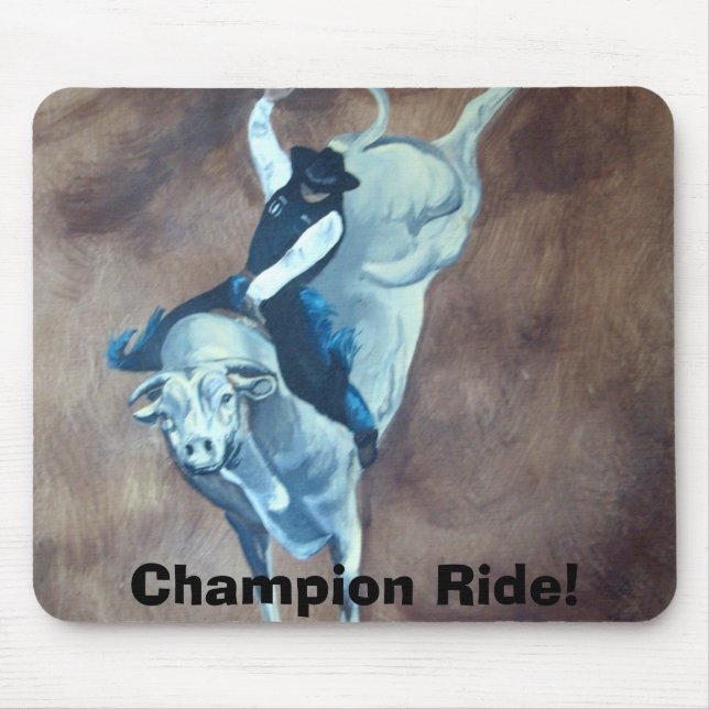 ChampionRide mästareritt! Musmatta (Framsidan)