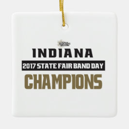 Champions 2017 State Fair Band Day - Sirens Season Julgransprydnad Keramik