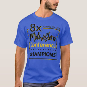 Champions för MidWestern-konferensen T Shirt
