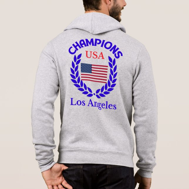 Champions Los Angeles usa Original T Shirt (Baksida)