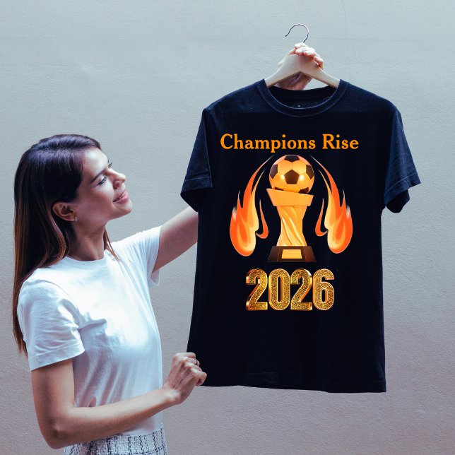 Champions Rise Dream in Gold T Shirt (Skapare uppladdad)