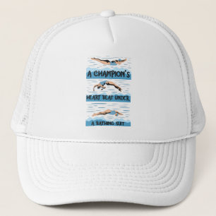 Champions Swimmer - Bathing Kostym Keps