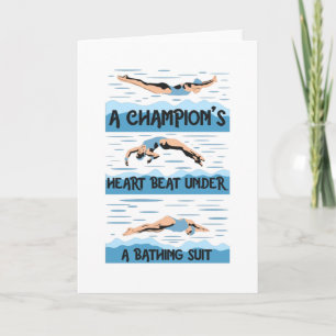 Champions Swimmer - Bathing Kostym Kort