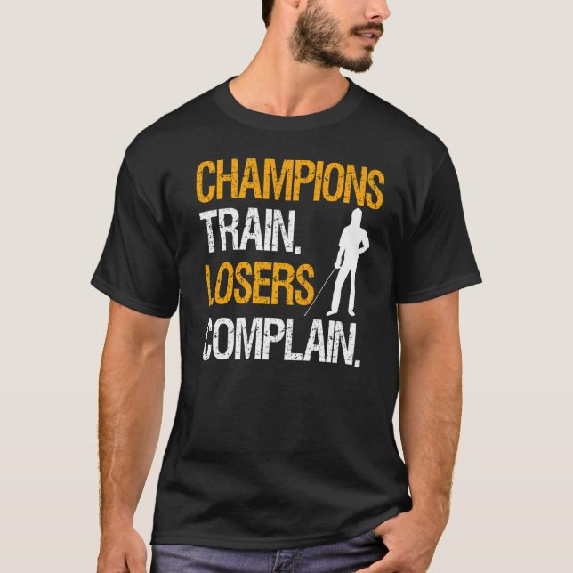 Champions Tåg Losers Composite T Shirt (Framsida)