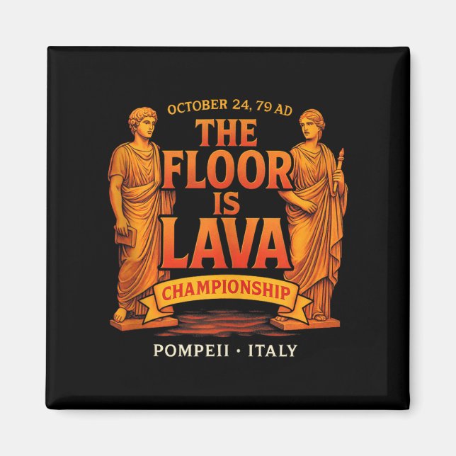 Championship - Tanktopet Pompeji History Buff Magnet (Framsidan)