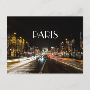 Champs-Elysee Vykort