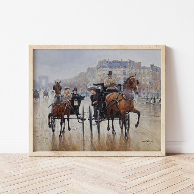 Champs-Élysées | Jean Béraud Poster (Skapare uppladdad)
