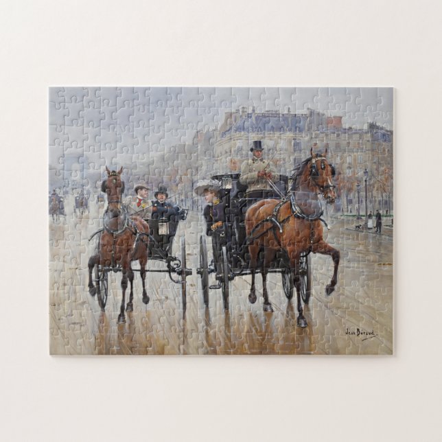 Champs-Élysées | Jean Béraud Pussel (Horisontell)