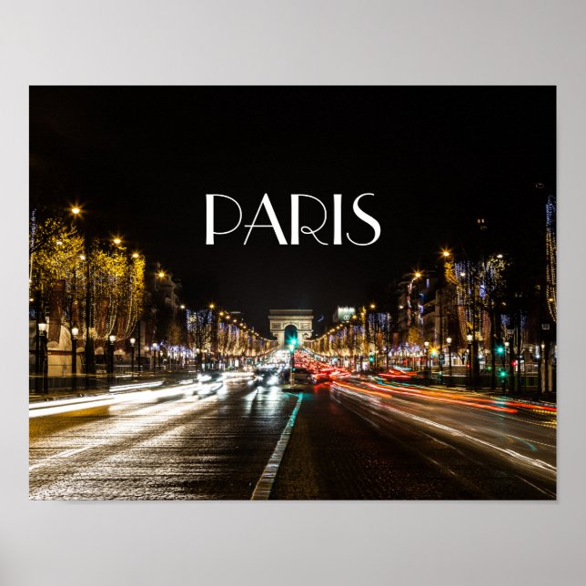 Champs-Elysees Poster (Framsidan)