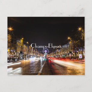 Champs-Elysess Vykort