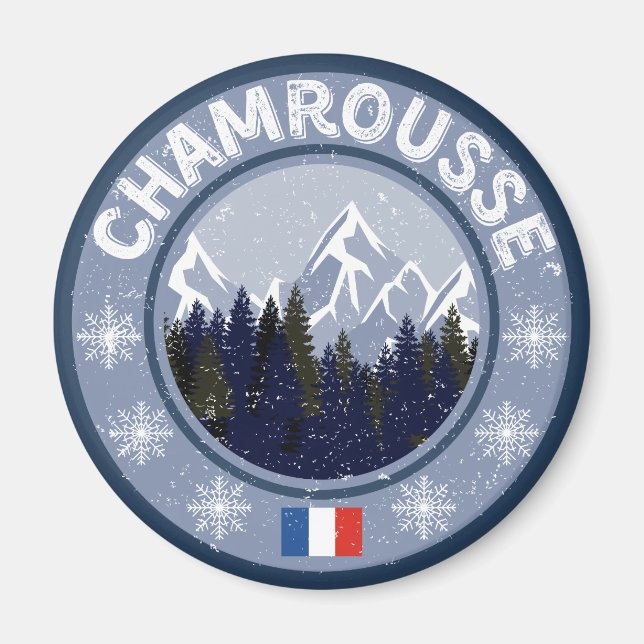 Chamrousse Station de Ski Magnet (Framsidan)