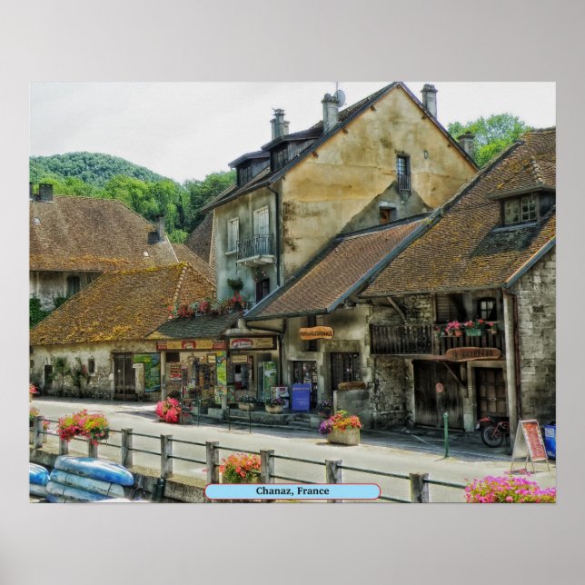 Chanaz, Frankrike Poster (Framsidan)