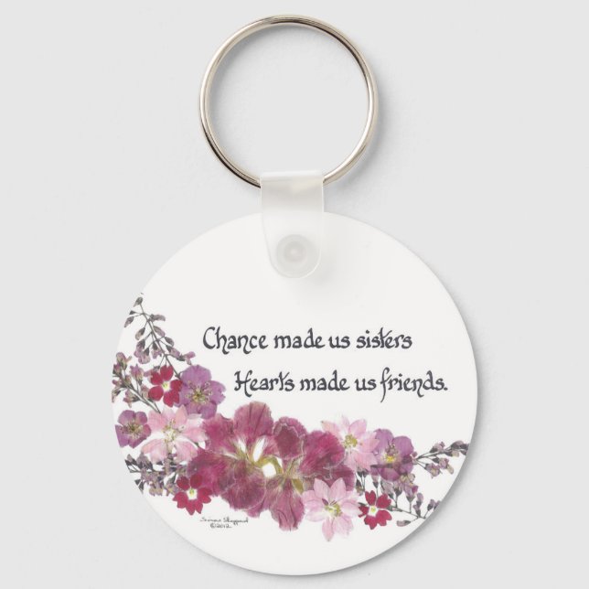 Chance har gjort oss till konstnärer nyckelring (Framsida)