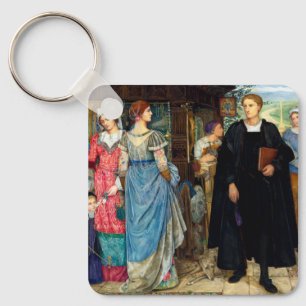 Chance Meeting C. 1907 av Kate Elizabeth Bunce Nyckelring