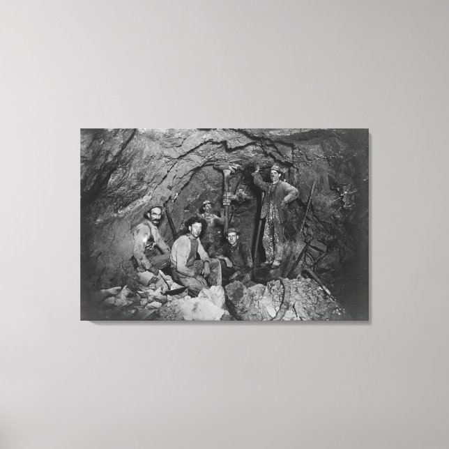 Chance Mine Lead Mining in Coeur d'Alene, ID Canvastryck (Framsida)