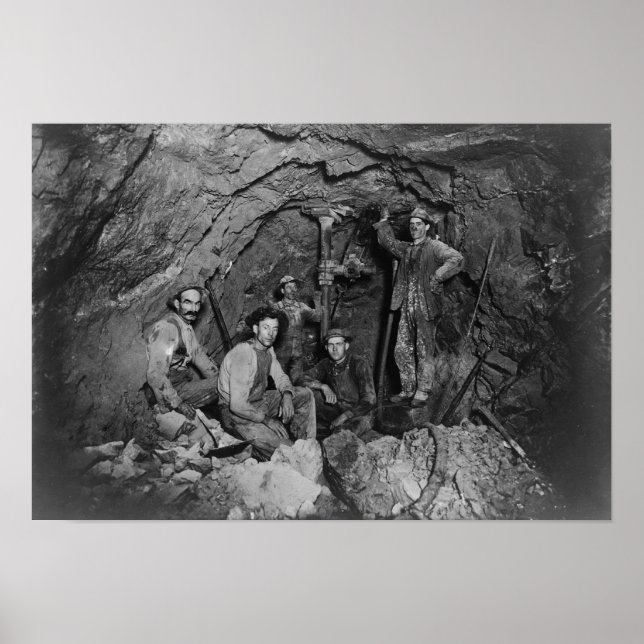 Chance Mine Lead Mining in Coeur d'Alene, ID Poster (Framsidan)