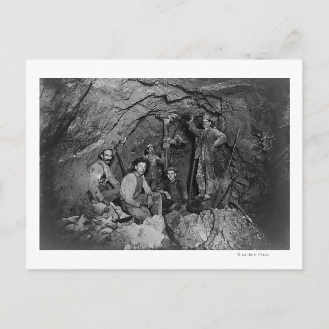 Chance Mine Lead Mining in Coeur d'Alene, ID Vykort (Framsida)