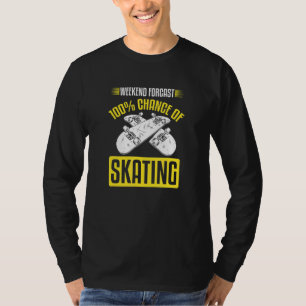Chance on Skate Helg 100 % Skateboarding T Shirt