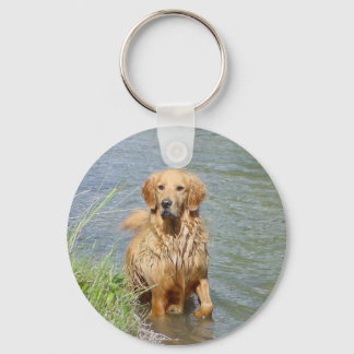Chance ~ the Golden Retriever Nyckelring