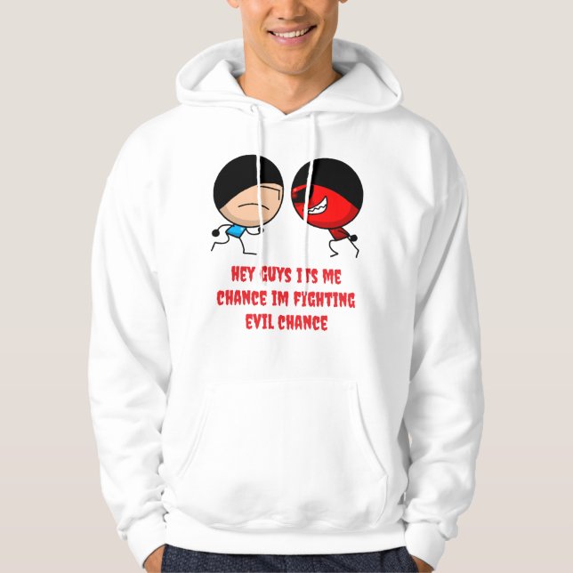 Chance... vs Evil Chance... Hoodie (Framsida)