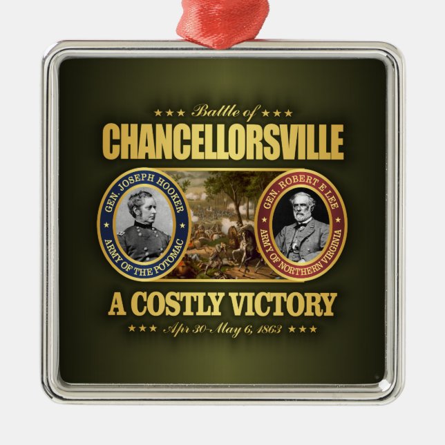 Chancellorsville (FH2) Julgransprydnad Metall (Framsidan)
