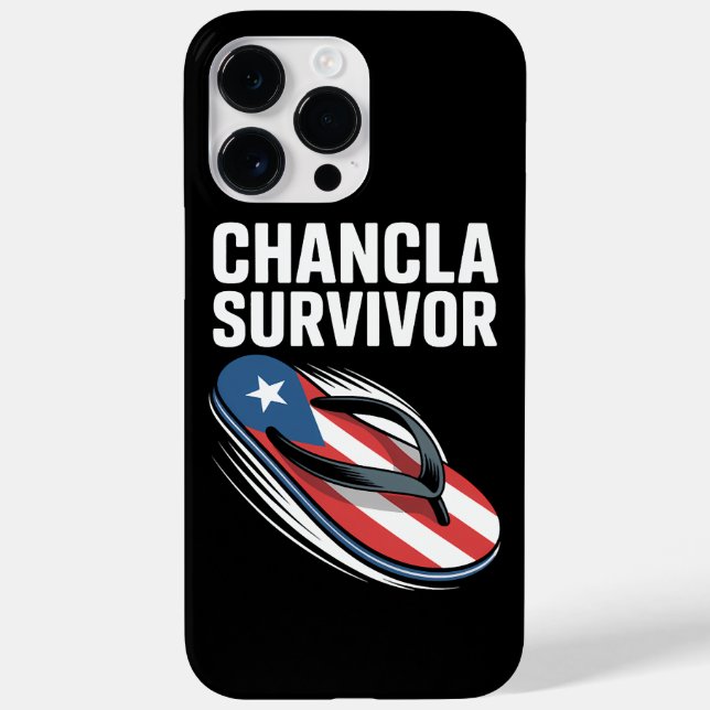 Chancla överlevande rolig spanskt skämt (Baksida)