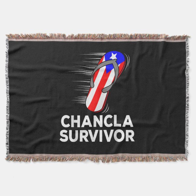 Chancla överlevare filt (Framsidan)