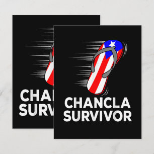 Chancla överlevare tack kort