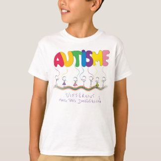 Chandail traitant d'autisme tee shirt