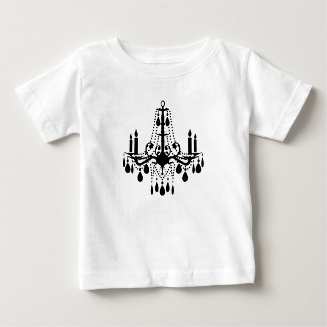 Chandelier Baby Dress T-shirt (Framsida)