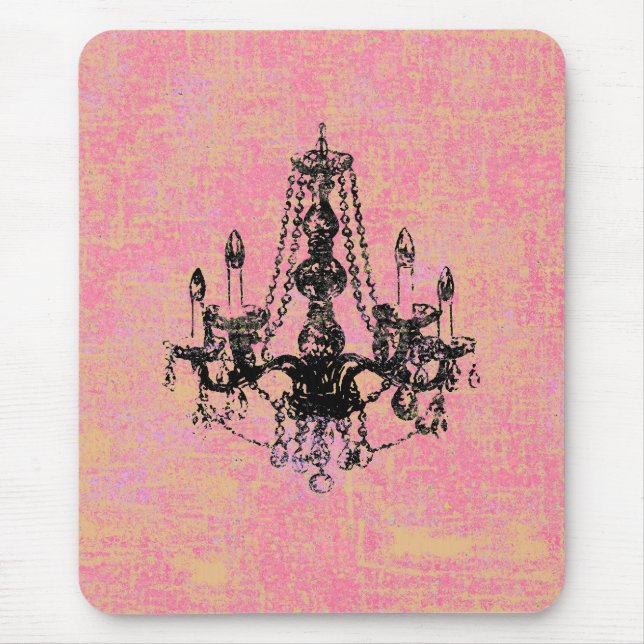 Chandelier Elegance ~ Mousepad Musmatta (Framsidan)