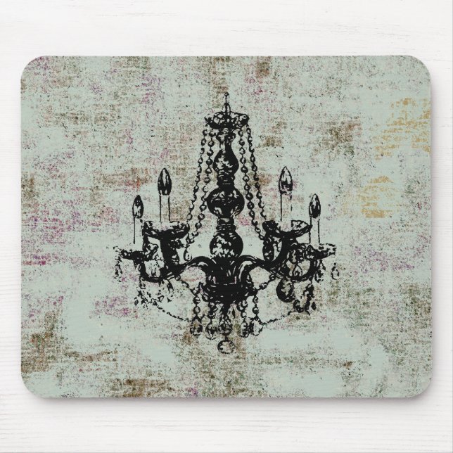 Chandelier Elegance ~ Mousepad Musmatta (Framsidan)