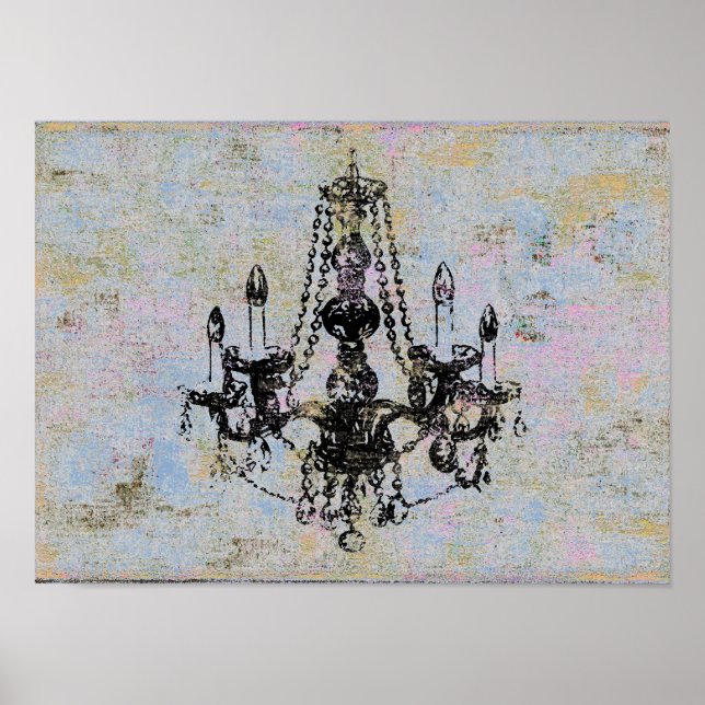 Chandelier Elegance ~ Print/Poster Poster (Framsidan)