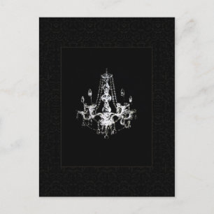Chandelier Elegance - Vykort