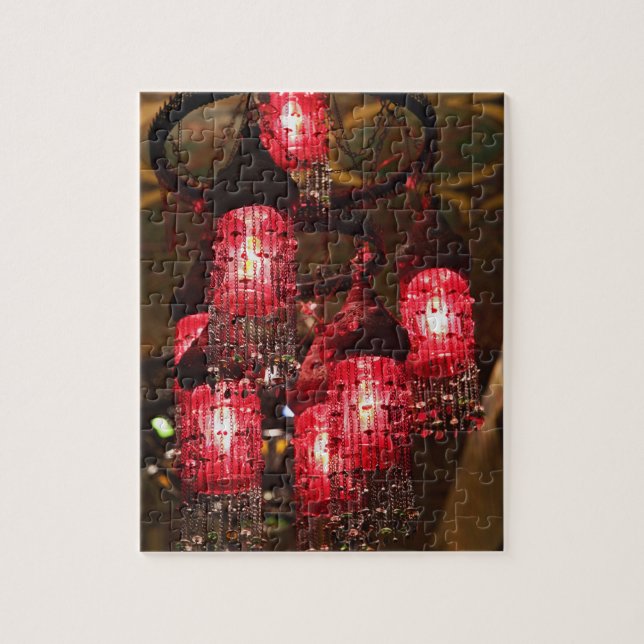 Chandelier för försäljning, Khan el Khalili Bazaar Pussel (Vertikal)