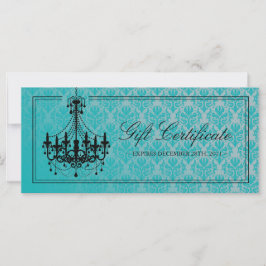 CHANDELIER GIFT CERTIFICATE