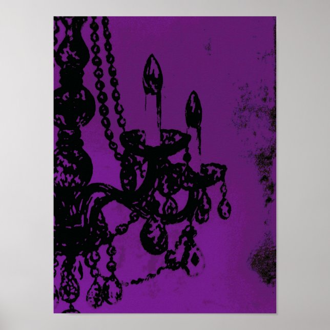 Chandelier Glamor ~ Poster (Framsidan)