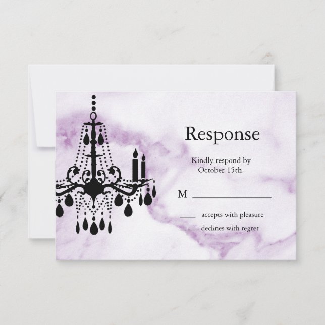 Chandelier OSA på Lila Marble (Framsida)