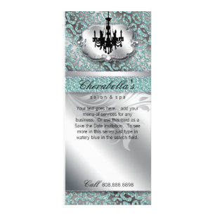 Chandelier Real Gods Spa Leopard Glitter Löv Reklamkort