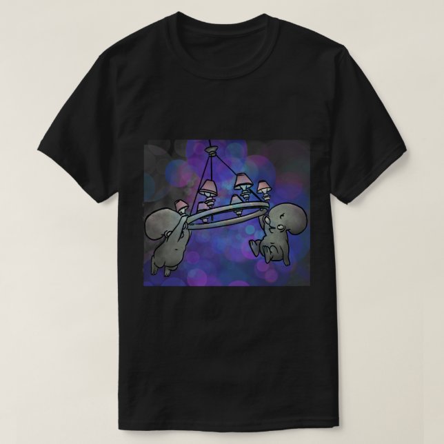 Chandelier rogu t shirt (Design framsida)