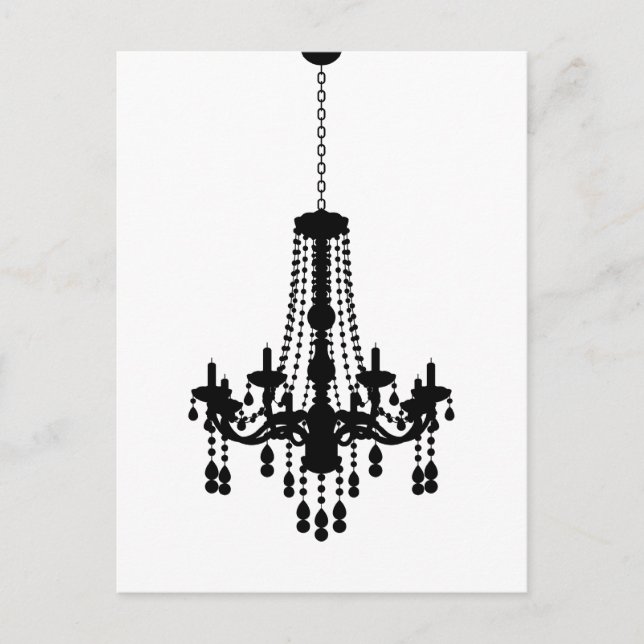 Chandelier-vykort Vykort (Framsida)