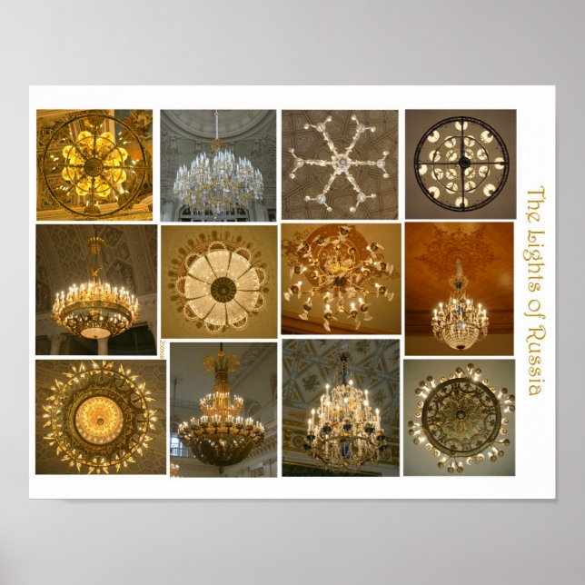 Chandeliers Poster (Framsidan)