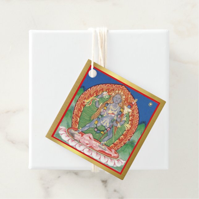 Chandika Goddess Gåvor Etiketter (På plats)