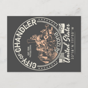 CHANDLER ARIZONA - LOCOMOTIVE - RAILROAD VYKORT
