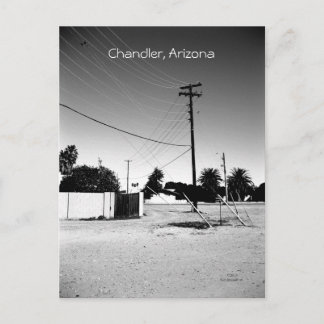 Chandler AZ Powerlines Vykort