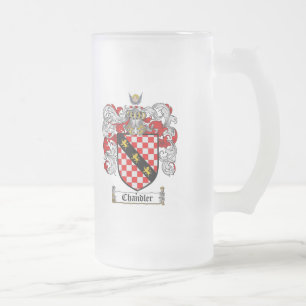 CHANDLERFAMILJVAPENSKÖLD - CHANDLERVAPENSKÖLD FROSTAT ÖLGLAS