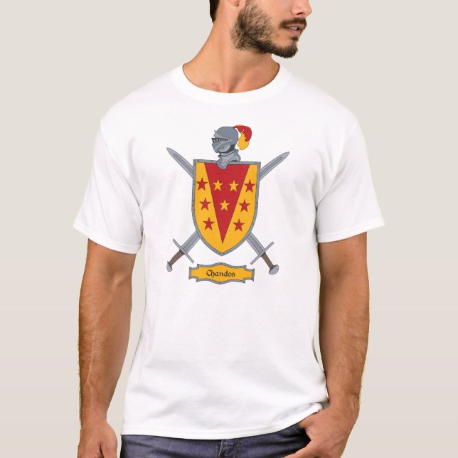 Chandos skyddar 1 tee (Framsida)