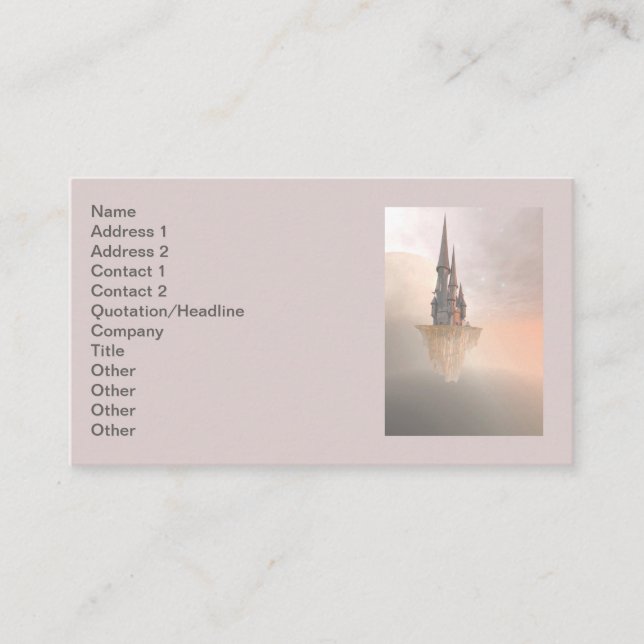 Chandra Visitkort (Framsida)