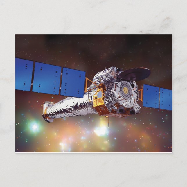 Chandra X-ray Observatory Vykort (Framsida)