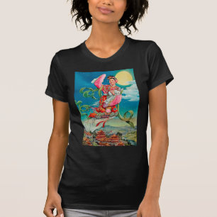Chang'e 嫦娥 som flyger till den måneMitt--Hös Tee